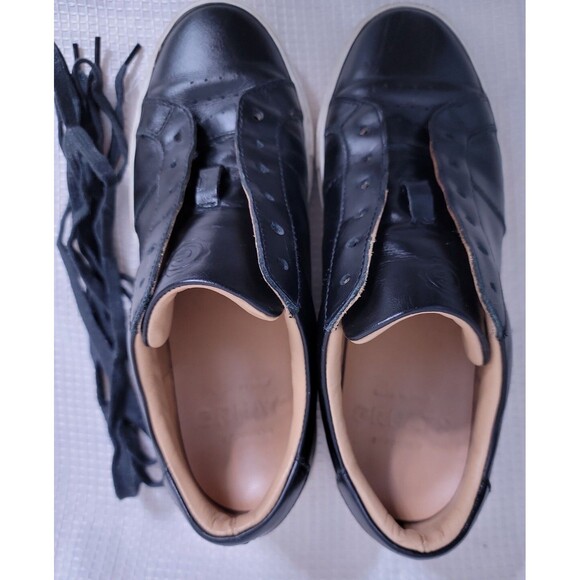 GREATS Black Low Profile Sneaker Shoes Made in Italy Women's US8/38 - Picture 7 of 10
